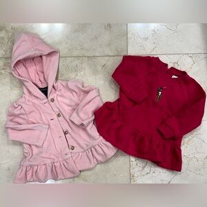 Ralph Lauren Pink and Red Kids Sweaters